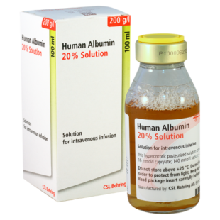 Albumin (Alburex) 20% 100 ml